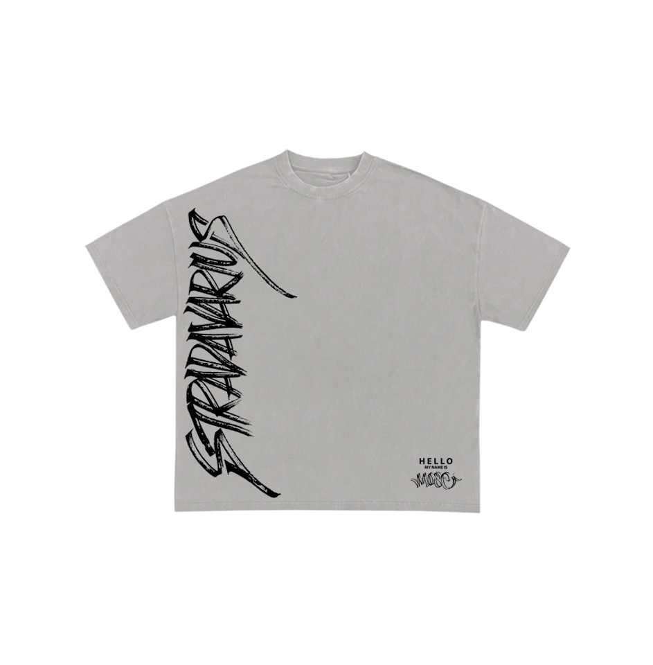 Grey STR x MOSE t-shirt