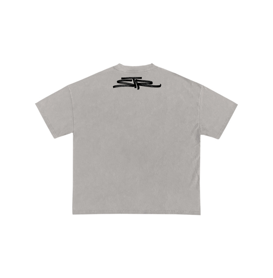 Grey STR x MOSE t-shirt