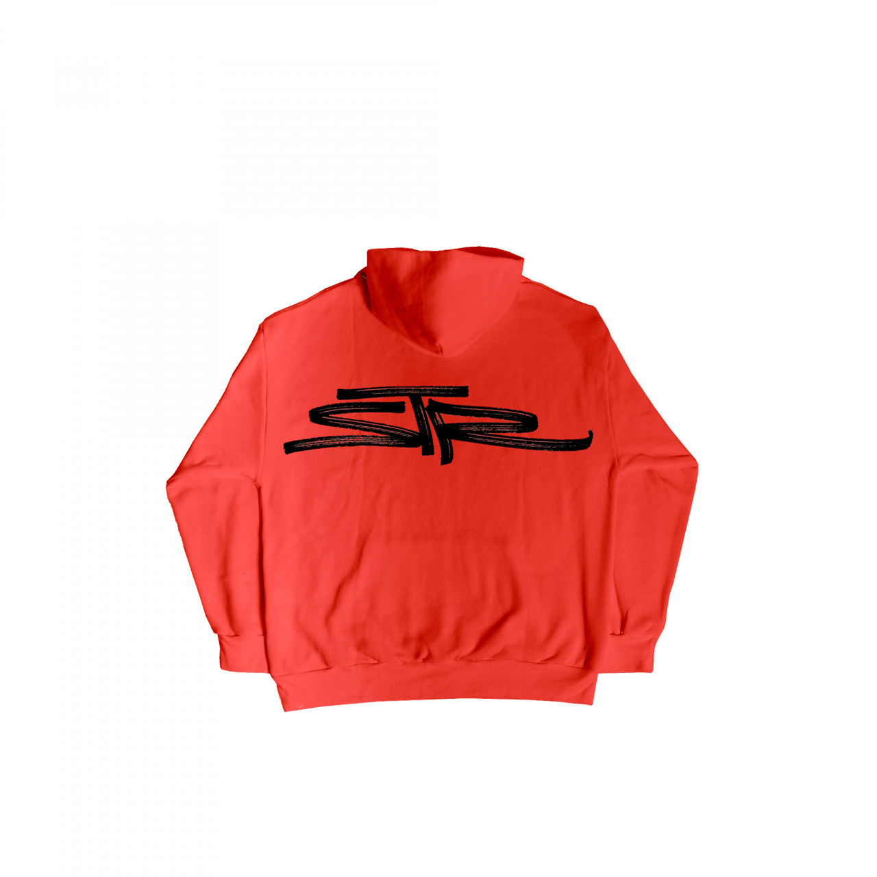 Hoodie on chest red STR x MOSE