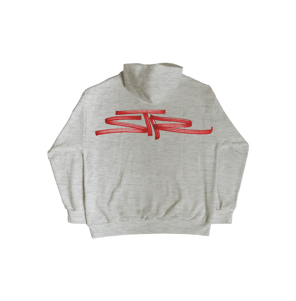 Hoodie on sleeves grey STR x MOSE