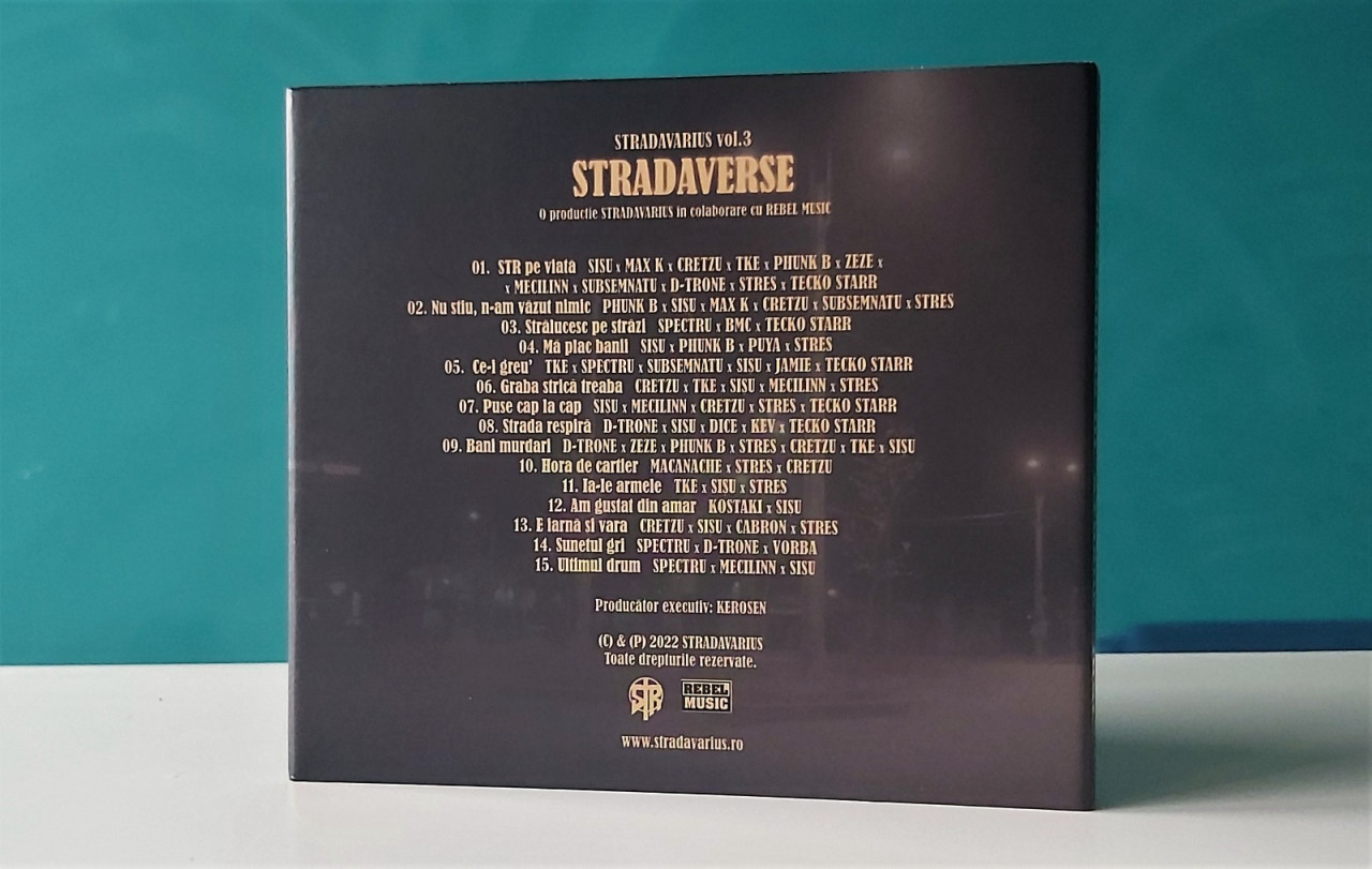 STICKER + STRADAVERSE GOLDEN ARTBOOK Deluxe Digipak (Limited Edition)