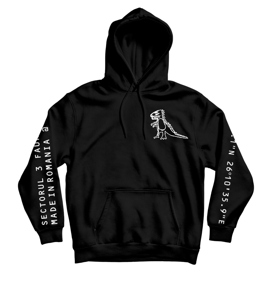 T-RAP - Black hoodie