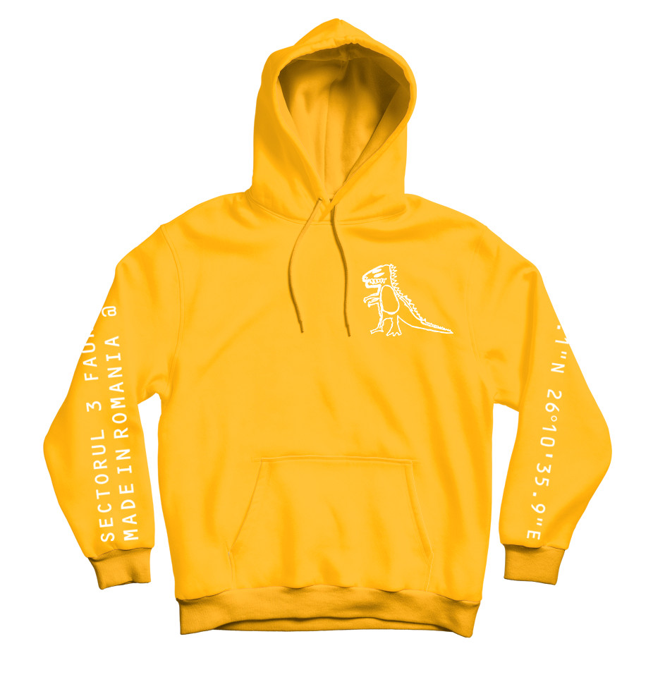 T-RAP - Gold hoodie