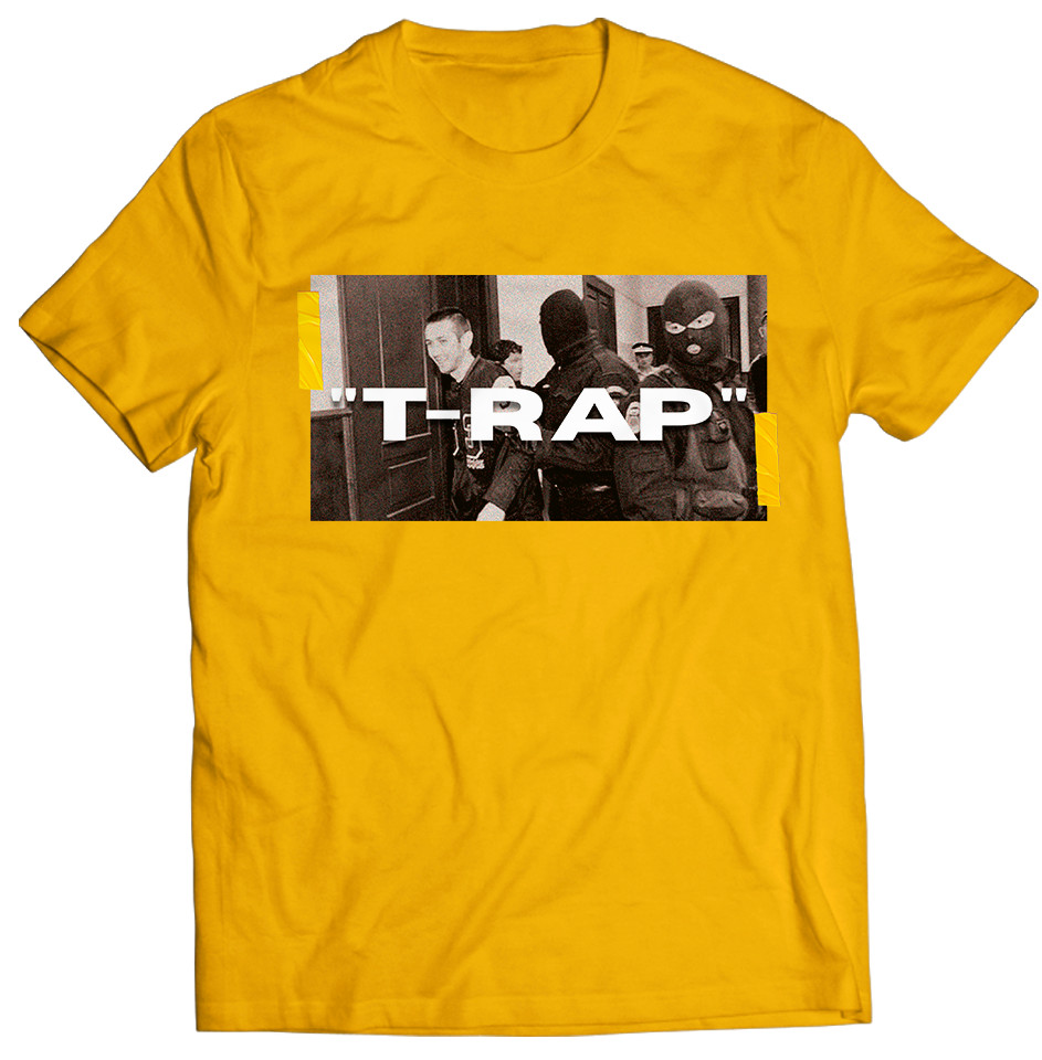 T-RAP - Gold t-shirt