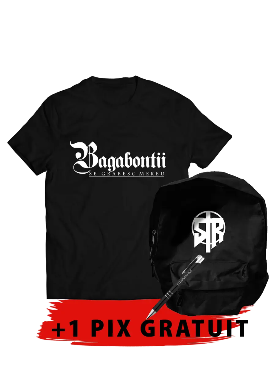 BACK TO SCHOOL PACK [Tricou + Backpack] + PIX CADOU