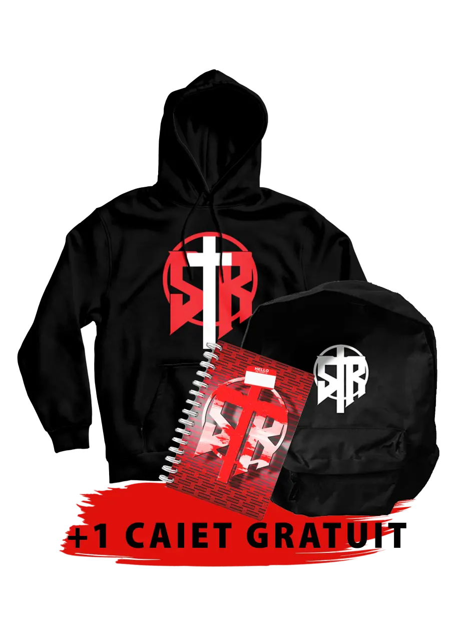 BACK TO SCHOOL PACK [Hanorac + Backpack] + CAIET CADOU